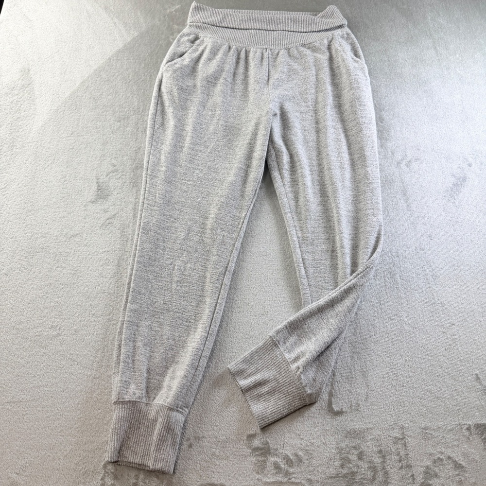 GAP Heather Gray Knit Joggers Lounge Pants Women's Medium
